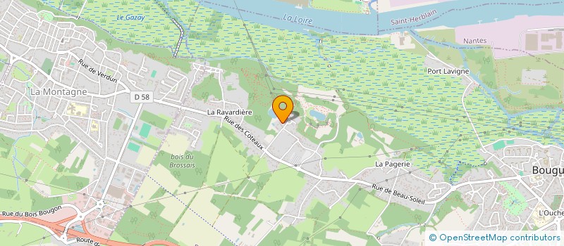 localisation de l'entreprise MONSIEUR GAETAN PICHAUD à BOUGUENAIS