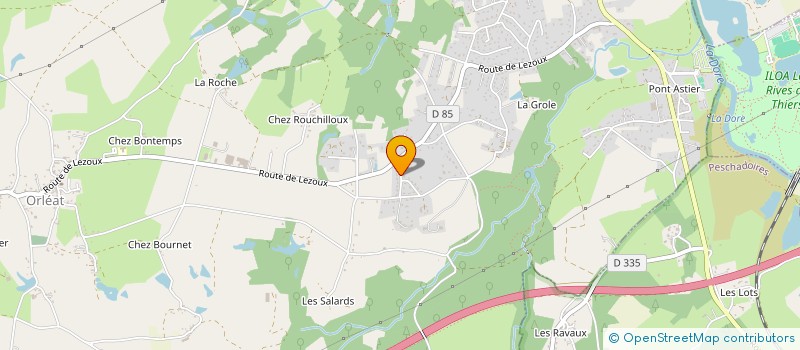 localisation de l'entreprise MONSIEUR GAETAN PICOT  ORLEAT