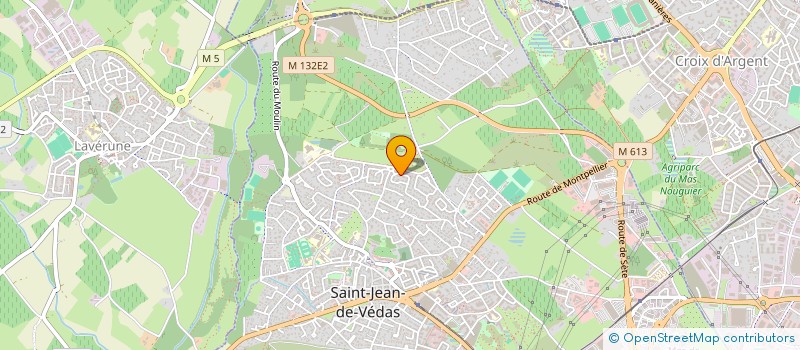 localisation de l'entreprise MONSIEUR GAETAN PLANCHE  SAINT-JEAN-DE-VEDAS