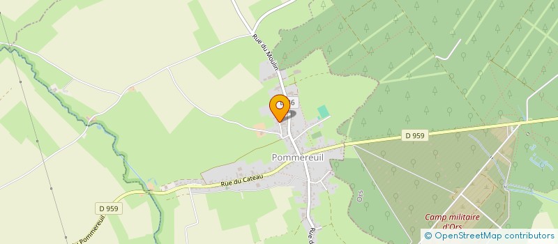 localisation de l'entreprise MONSIEUR GAETAN PLAQUIN  POMMEREUIL