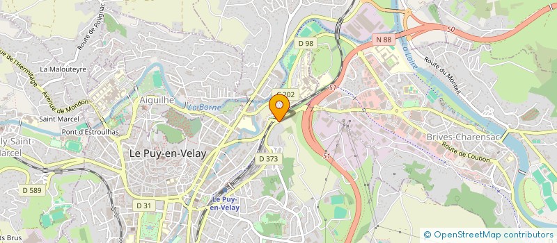 localisation de l'entreprise MONSIEUR GAETAN PLO  POLIGNAC