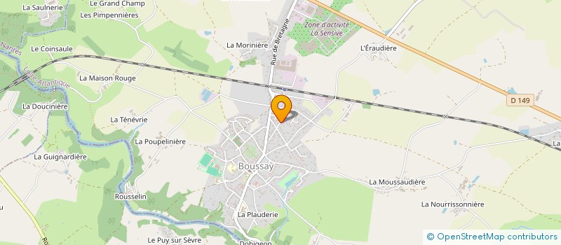 localisation de l'entreprise MONSIEUR GAETAN POIRON  SAINT-LUMINE-DE-CLISSON