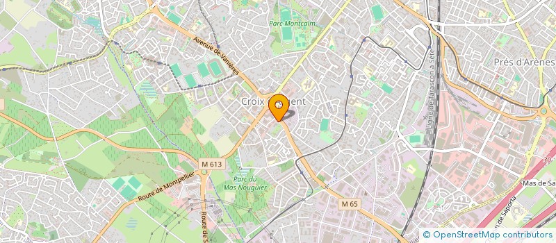 localisation de l'entreprise MONSIEUR GAETAN PONCET à MONTPELLIER