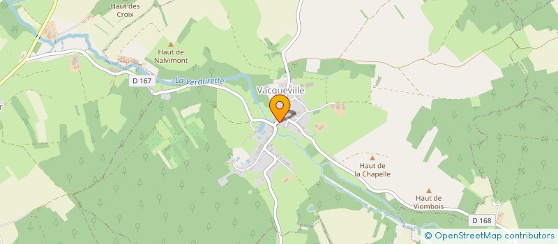 localisation de l'entreprise MONSIEUR GAETAN PORTEFAIX  VACQUEVILLE