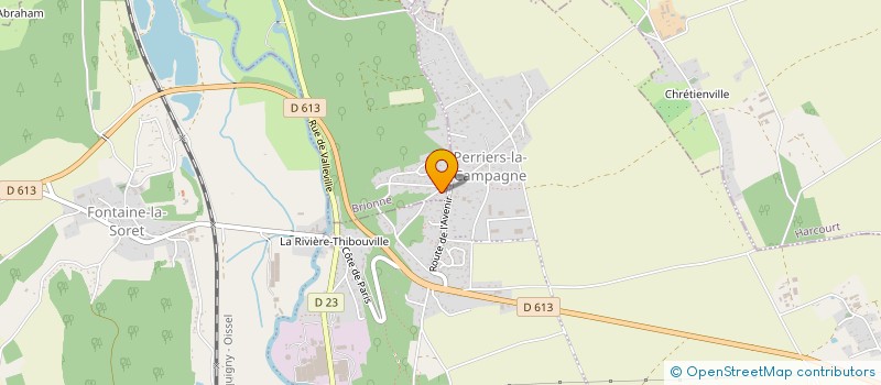 localisation de l'entreprise MONSIEUR GAETAN QUESNEY  BRIONNE