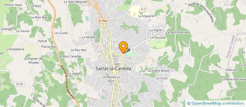 localisation de l'entreprise MONSIEUR GAETAN RAMALHO à SARLAT-LA-CANEDA