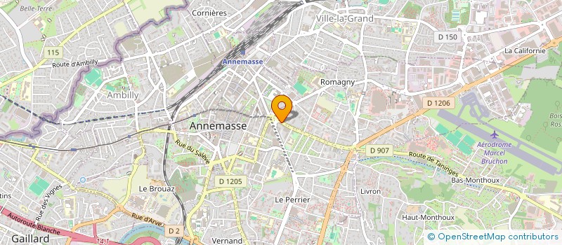 localisation de l'entreprise MONSIEUR GAETAN RANDRIANANTOANDROSON  ANNEMASSE