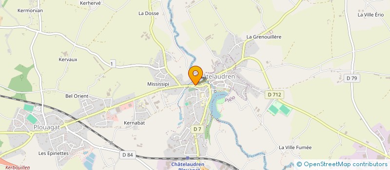 localisation de l'entreprise MONSIEUR GAETAN REMARS à CHATELAUDREN-PLOUAGAT