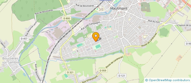 localisation de l'entreprise MONSIEUR GAETAN REPAIRE  HAUTMONT