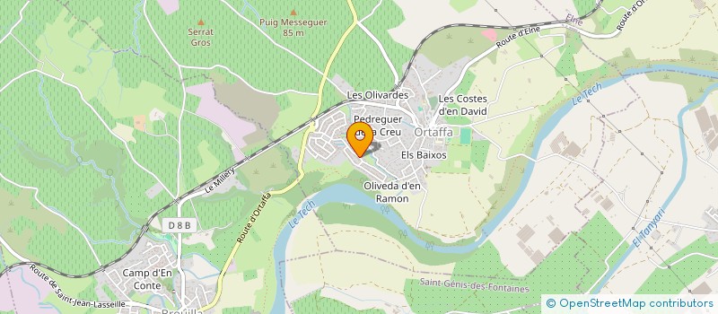 localisation de l'entreprise MONSIEUR GAETAN RETHORE  ARGELES-SUR-MER