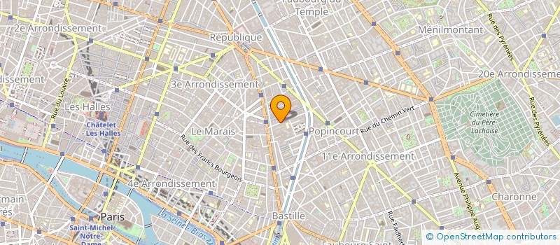 localisation de l'entreprise MONSIEUR GAETAN REY  PARIS