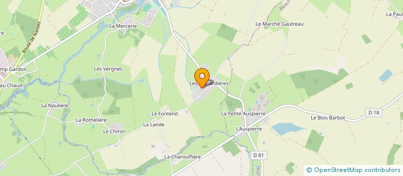 localisation de l'entreprise MONSIEUR GAETAN RIEUSSET  SAINT-ETIENNE-DU-BOIS