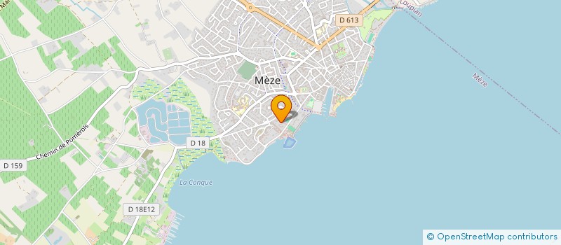 localisation de l'entreprise MONSIEUR GAETAN RIGOLLET  MEZE