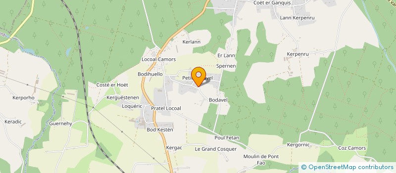 localisation de l'entreprise MONSIEUR GAETAN RIO à CAMORS