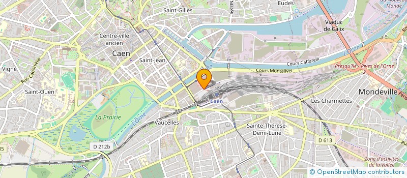 localisation de l'entreprise MONSIEUR GAETAN RIOU DU COSQUER à CAEN