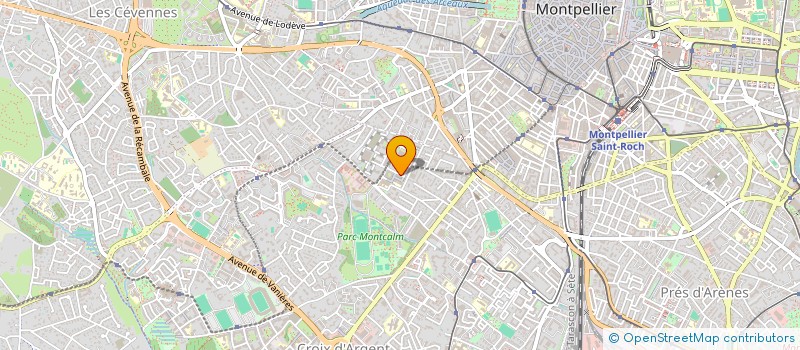 localisation de l'entreprise MONSIEUR GAETAN RIVET à MONTPELLIER