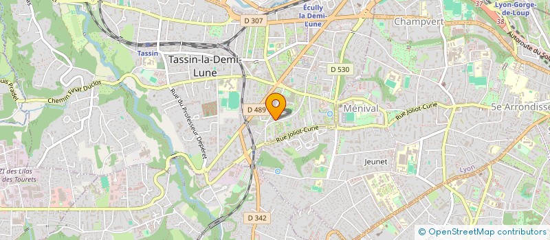 localisation de l'entreprise MONSIEUR GAETAN ROBIN  TASSIN-LA-DEMI-LUNE