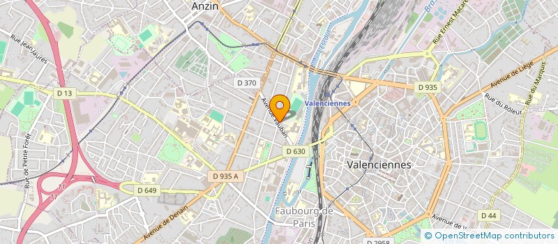 localisation de l'entreprise MONSIEUR GAETAN ROCKMANS  VALENCIENNES