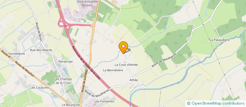 localisation de l'entreprise MONSIEUR GAETAN ROGEREAU  LONGUE-JUMELLES