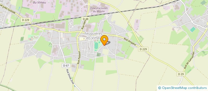 localisation de l'entreprise MONSIEUR GAETAN ROHAUT  GUESCHART