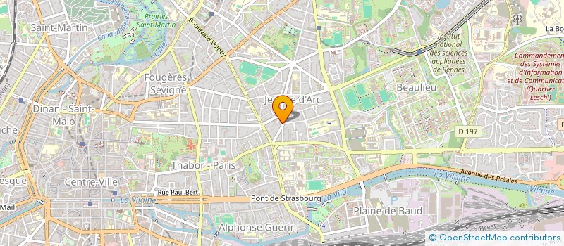 localisation de l'entreprise MONSIEUR GAETAN RONDIN  RENNES