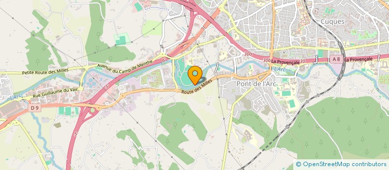 localisation de l'entreprise MONSIEUR GAETAN ROUSSELLE  AIX-EN-PROVENCE