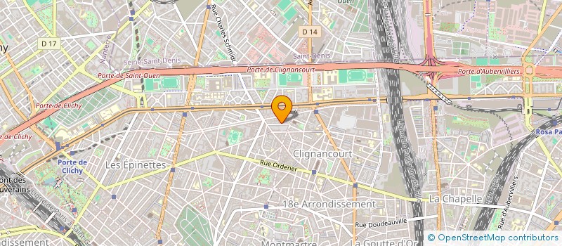 localisation de l'entreprise MONSIEUR GAETAN ROY  PARIS