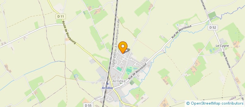 localisation de l'entreprise MONSIEUR GAETAN RUBLIN  ARNEKE