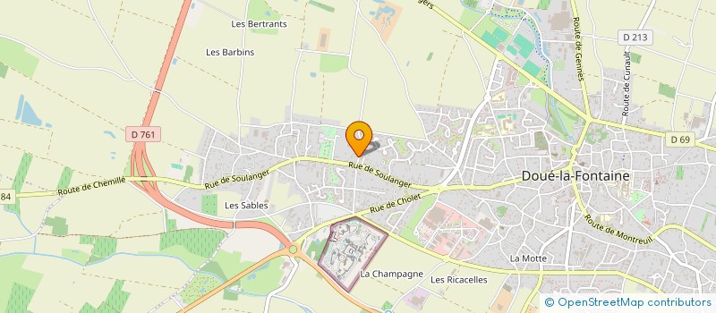 localisation de l'entreprise MONSIEUR GAETAN RUEL  SAUMUR