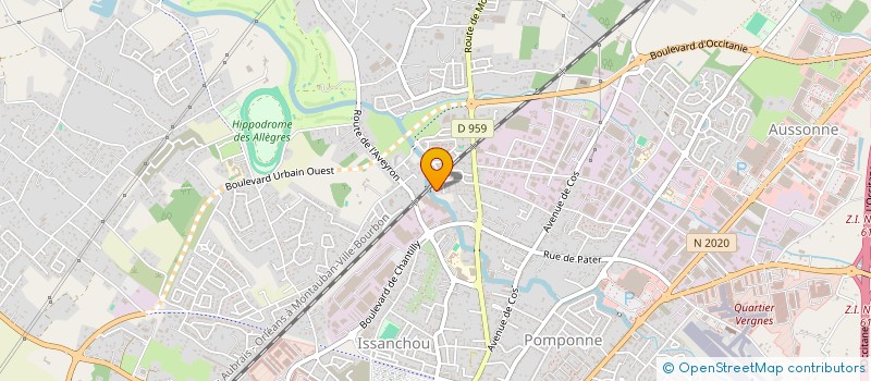 localisation de l'entreprise MONSIEUR GAETAN RULLE  MONTAUBAN