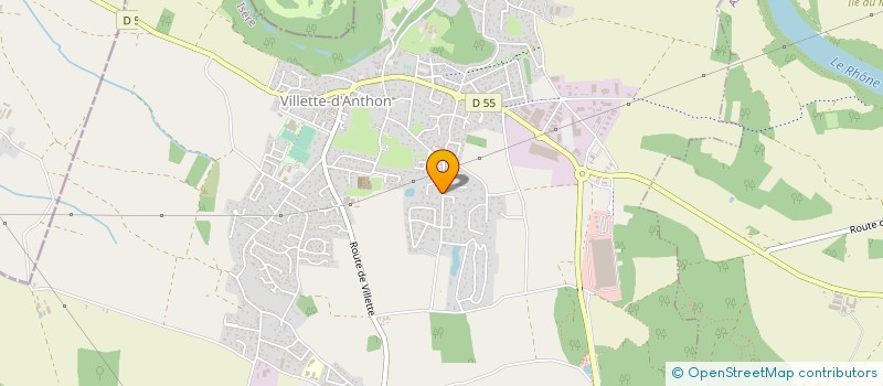 localisation de l'entreprise MONSIEUR GAETAN RUSSO  VILLETTE-D'ANTHON