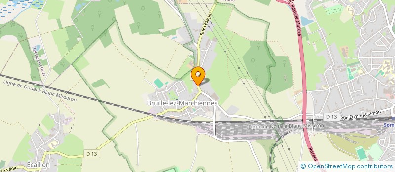 localisation de l'entreprise MONSIEUR GAETAN SAGUERRE à BRUILLE-LEZ-MARCHIENNES