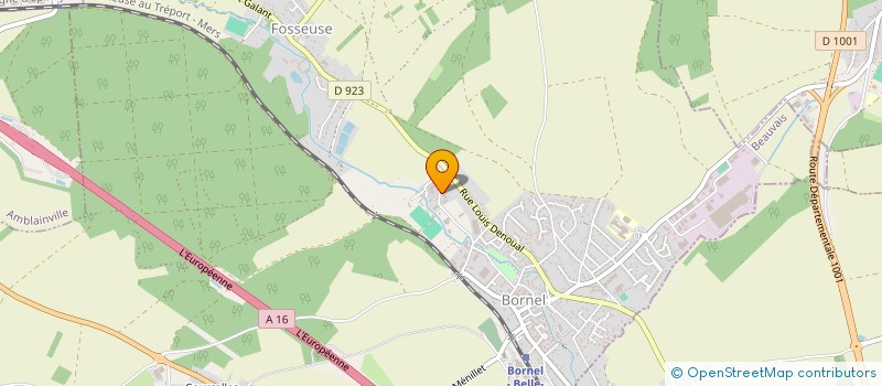 localisation de l'entreprise MONSIEUR GAETAN SAMATHI  BORNEL