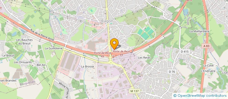 localisation de l'entreprise MONSIEUR GAETAN SAMZUN  REZE