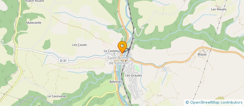 localisation de l'entreprise MONSIEUR GAETAN SCHAFF  MONTJAUX