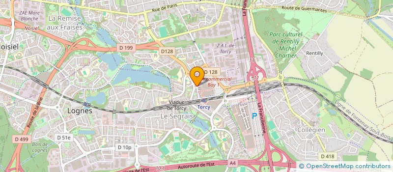 localisation de l'entreprise MONSIEUR GAETAN SOUYRIS  TORCY