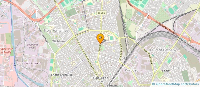 localisation de l'entreprise MONSIEUR GAETAN SPIESSER  REIMS