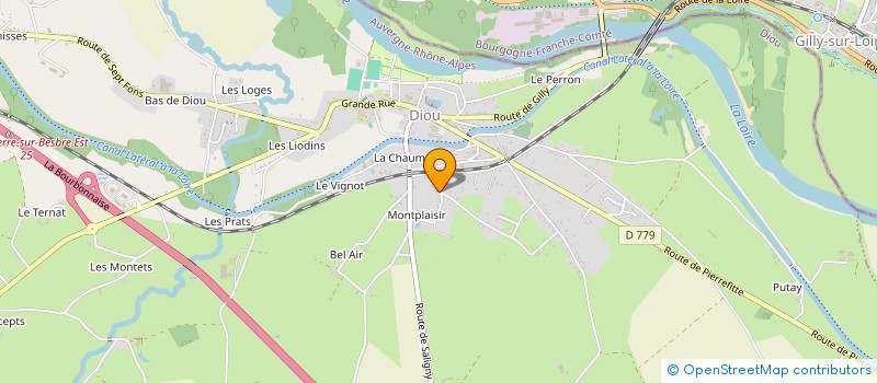 localisation de l'entreprise MONSIEUR GAETAN STEPHAN  DIOU