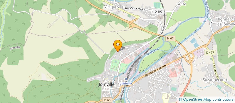 localisation de l'entreprise MONSIEUR GAETAN TAILLANDIER à JOINVILLE