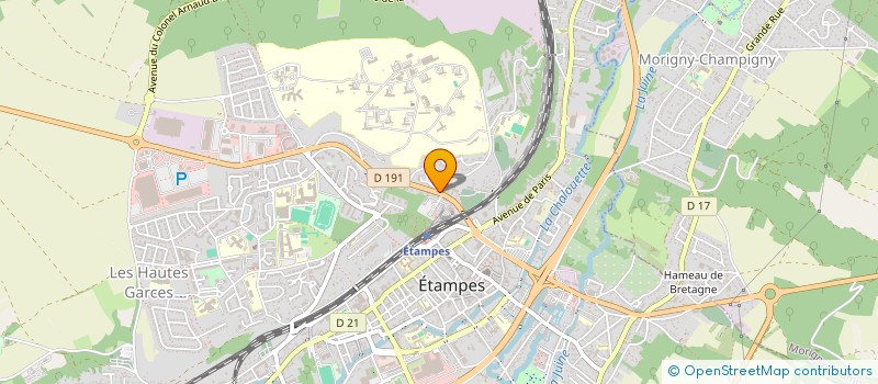 localisation de l'entreprise MONSIEUR GAETAN TAISNE à ETAMPES