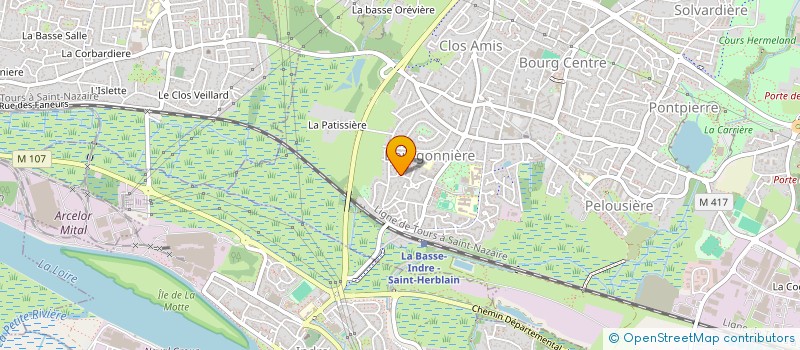 localisation de l'entreprise MONSIEUR GAETAN TALIGOT  SAINT-HERBLAIN