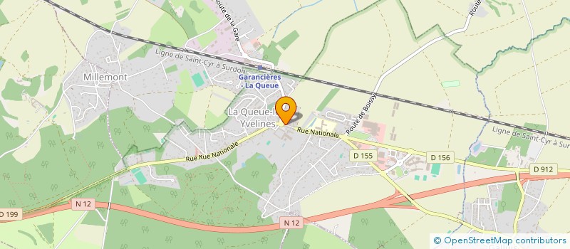 localisation de l'entreprise MONSIEUR GAETAN TERRASSE à LA QUEUE-LES-YVELINES