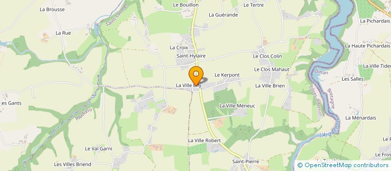 localisation de l'entreprise MONSIEUR GAETAN THEBAULT  SAINT-LORMEL