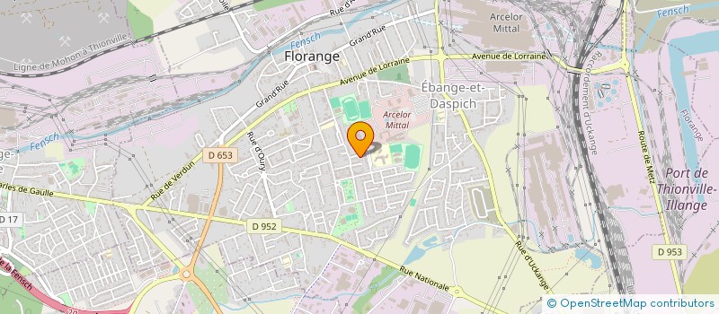 localisation de l'entreprise MONSIEUR GAETAN THIRIET  FLORANGE