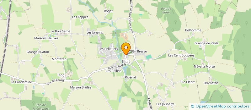 localisation de l'entreprise MONSIEUR GAETAN THOMAS  ILLIAT