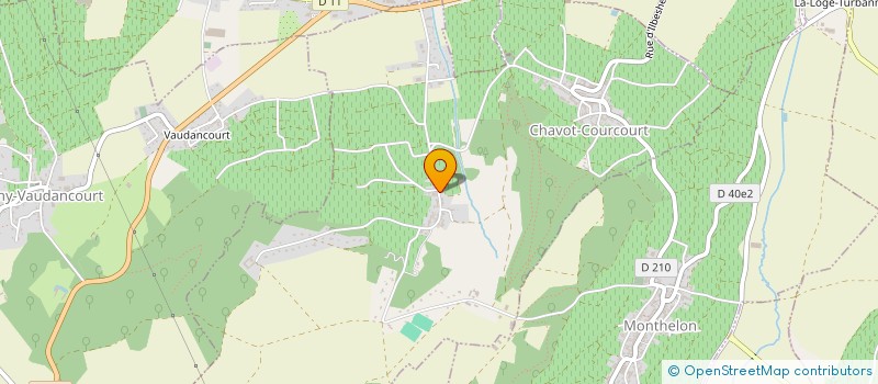 localisation de l'entreprise MONSIEUR GAETAN TISSIER  CHAVOT-COURCOURT