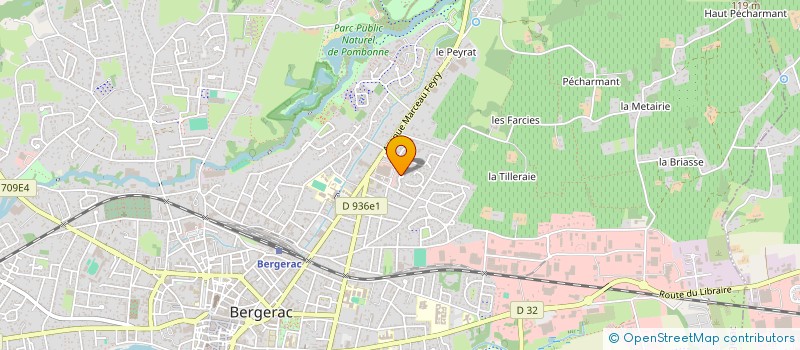 localisation de l'entreprise MONSIEUR GAETAN TOMMASINO à BERGERAC