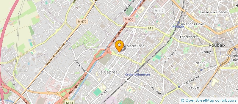 localisation de l'entreprise MONSIEUR GAETAN TOUIL  WASQUEHAL