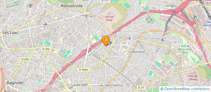 localisation de l'entreprise MONSIEUR GAETAN TUASUKAMA à ROMAINVILLE
