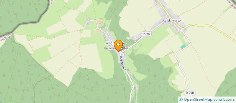 localisation de l'entreprise MONSIEUR GAETAN TUAUX  ALLONDRELLE-LA-MALMAISON